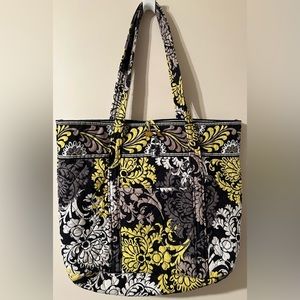 Vera Bradley Tote in Retired Vintage “Baroque” Pattern, GUC.